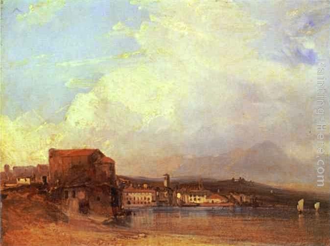 Richard Parkes Bonington Lake Lugano